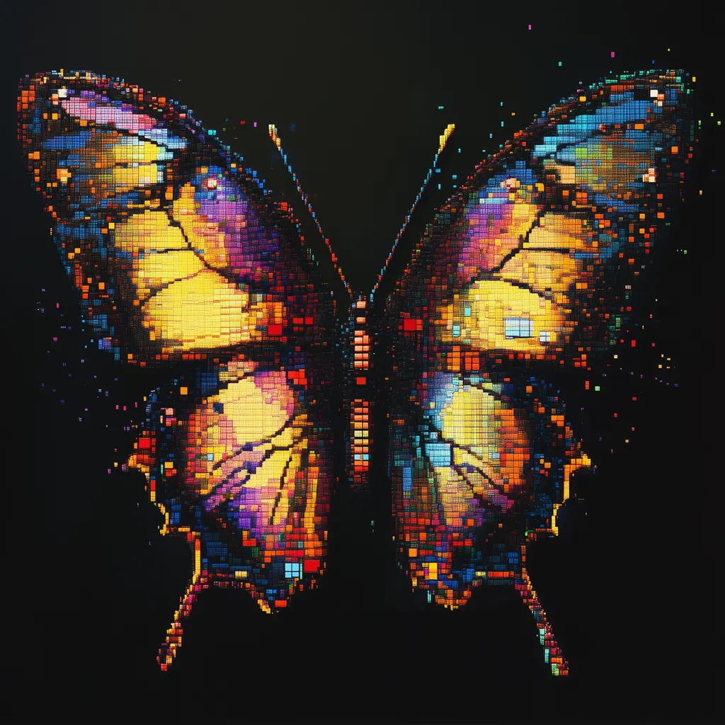 Pixelated Mosaic 24
