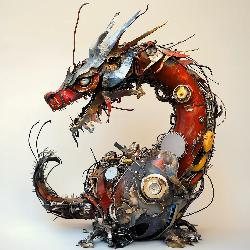 Garden Metal Sculpture 04