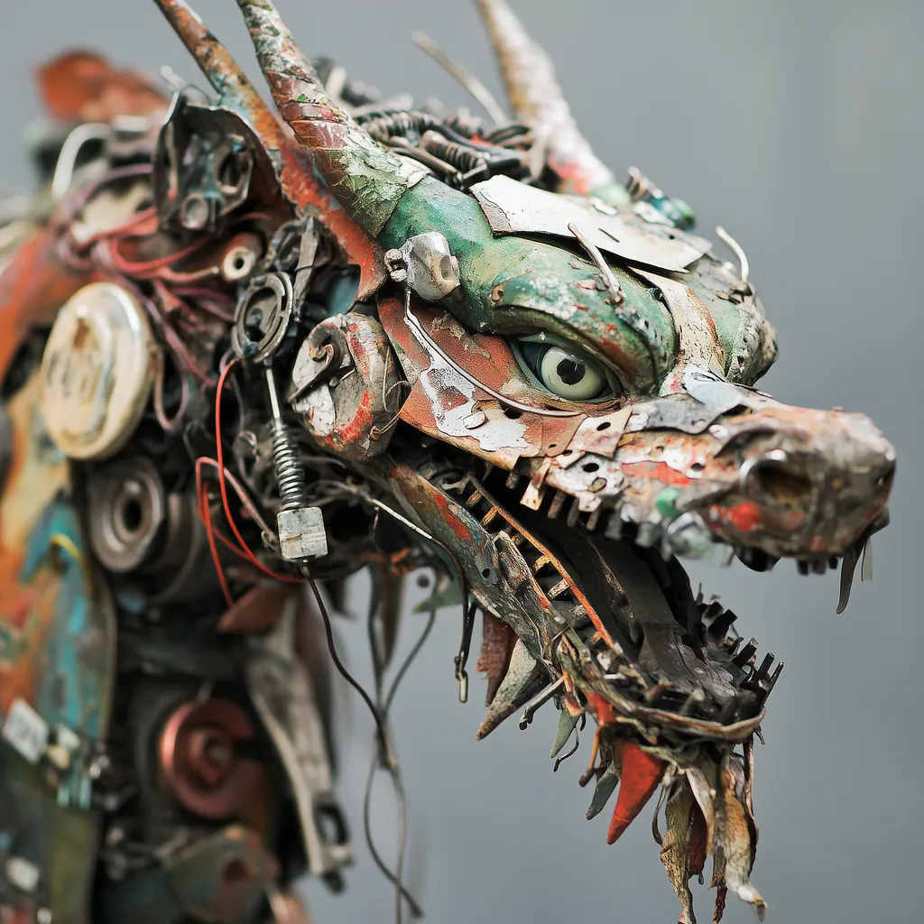 Garden Metal Sculpture 05