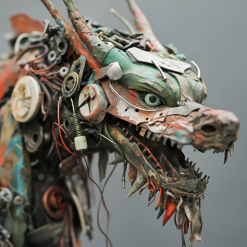 Garden Metal Sculpture 07
