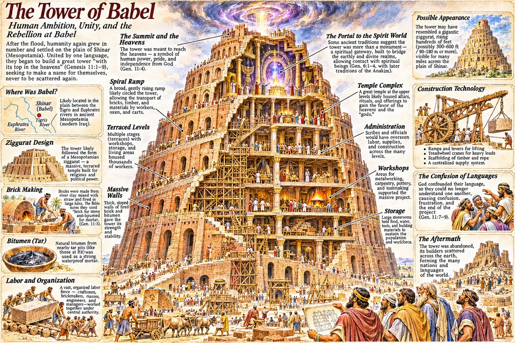 The Tower of Babel: Ambition Illustrated