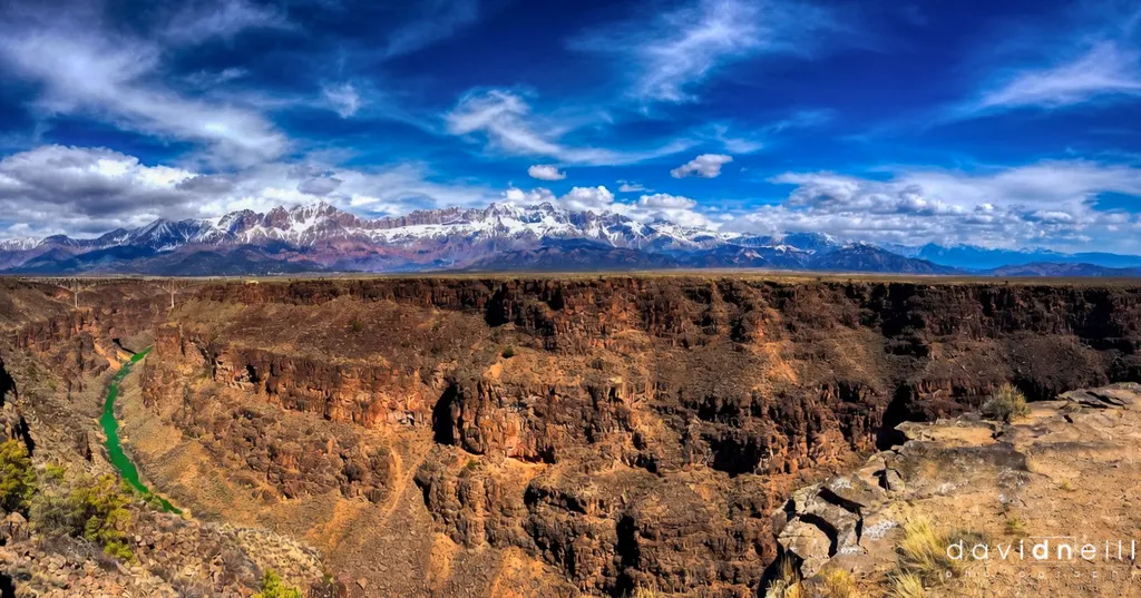 Sangre de Cristo Rio Grande Gorge HDR